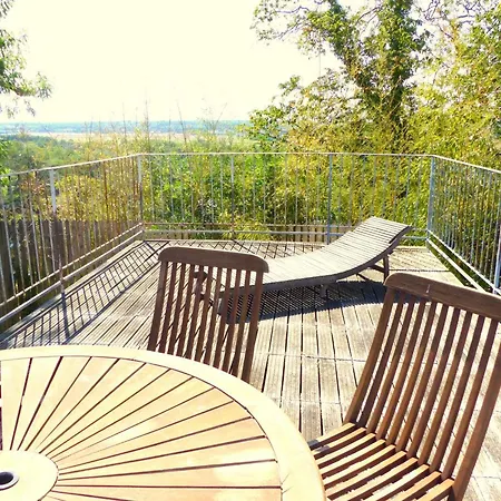 Maison Renovee Avec Vue Sur Chateau, Animaux Acceptes, Terrasse Panoramique - Fr-1-489-164